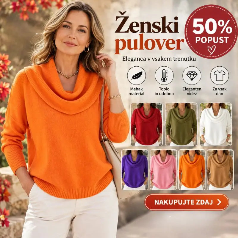 🔥【S–3XL】Nový jednobarevný svetr na podzim/zimu 2026 · Měkký a hřejivý · -50 % + rychlé doručení