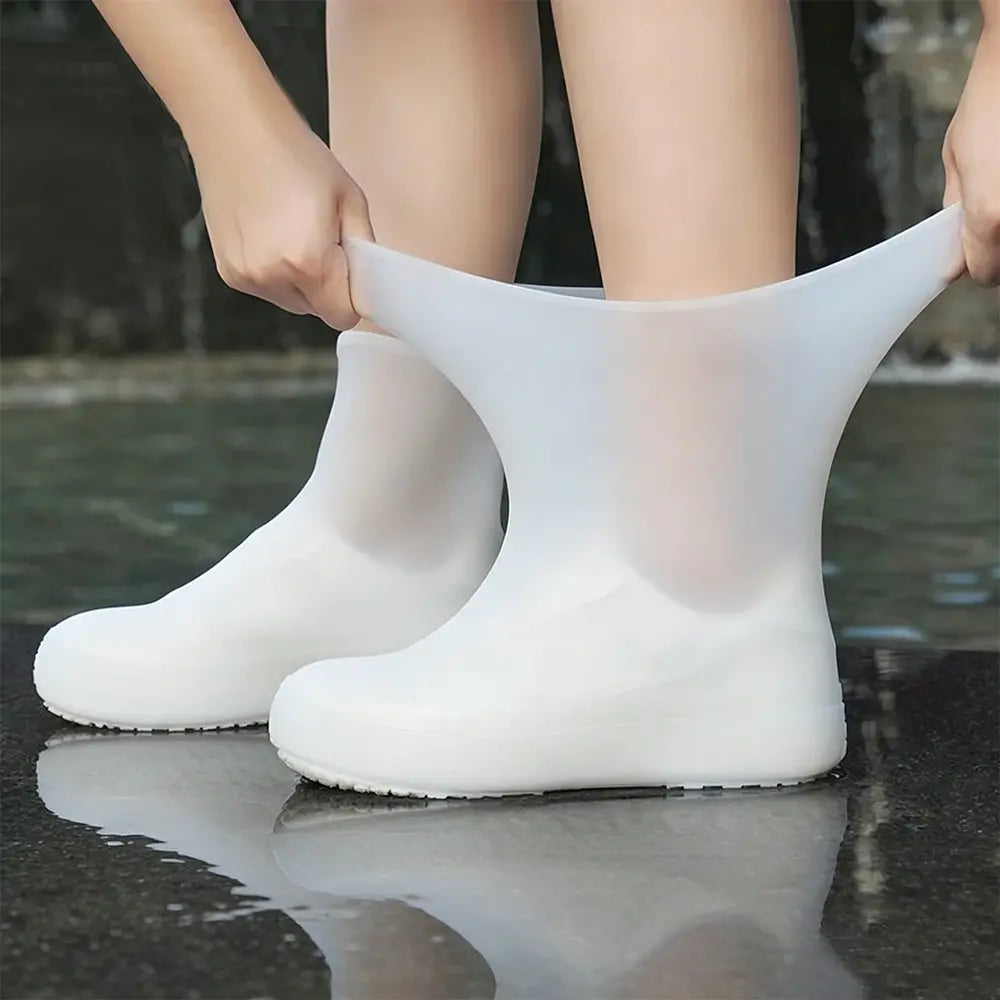 Kupte jeden pár a druhý získáte zdarma! Odolné a voděodolné návleky na boty: protiskluzové a skladné – ideální na cesty. 🌧️