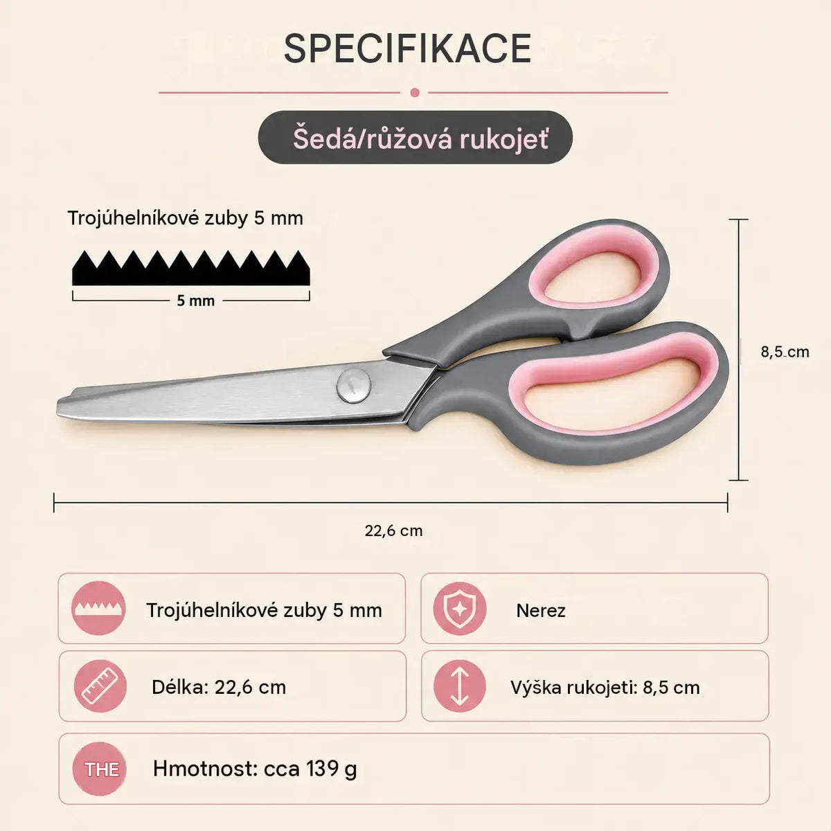 ⭐✂️🧵Multifunkční řemeslné nůžky, snadno vytvořte nádhernou krajku!