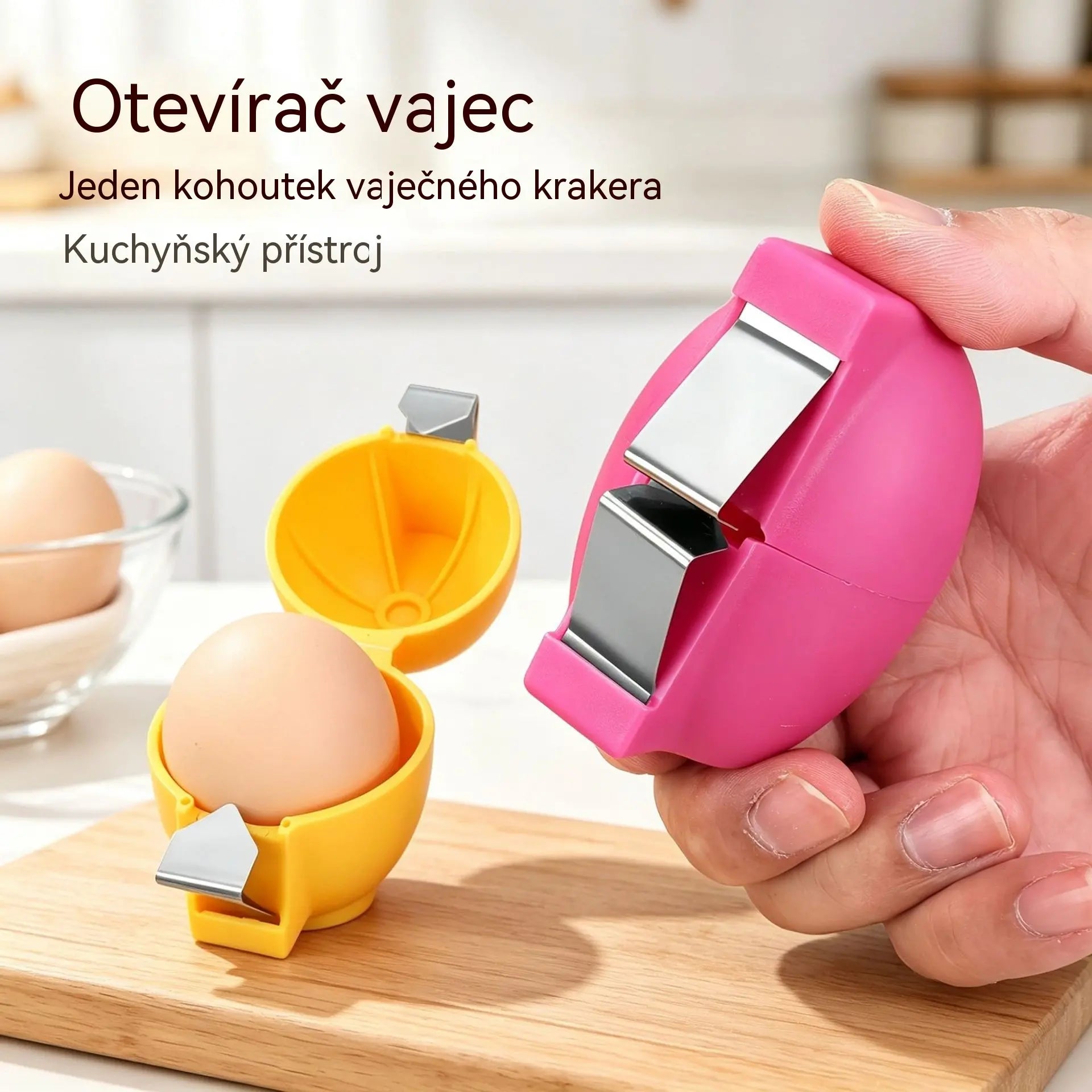 🔥50% sleva🔥3 kusy🥚 Otvíráky na vejce