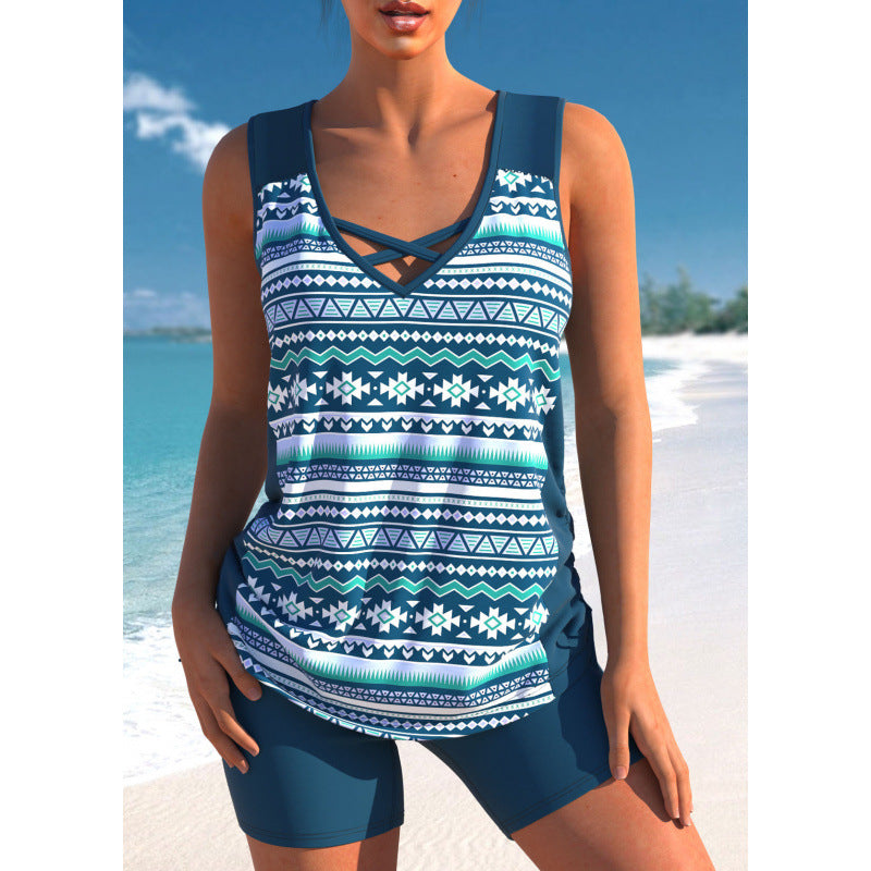 👙【S-5XL】Dvoudílné sportovní plavky pro ženy