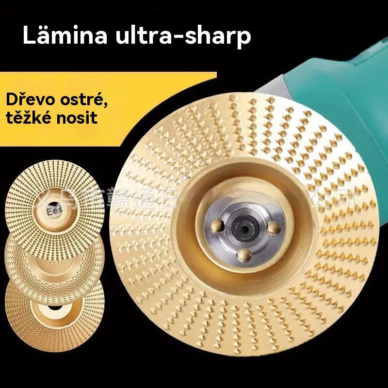 【50% sleva】 Multifunkční kotouč pro tvarování úhlové brusky na dřevo
