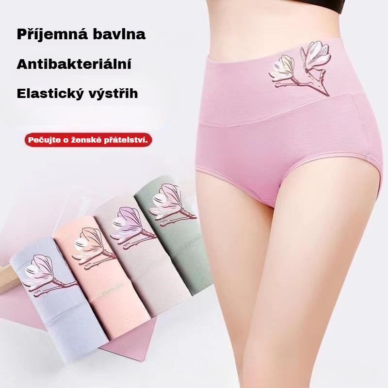Čistá bavlna, vysoce antibakteriální, bezešvé spodní prádlo