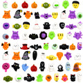 50 kusů 🎃Empanady s halloweenskou tématikou proti stresu, rozkošné empanády s dýňovými duchy.