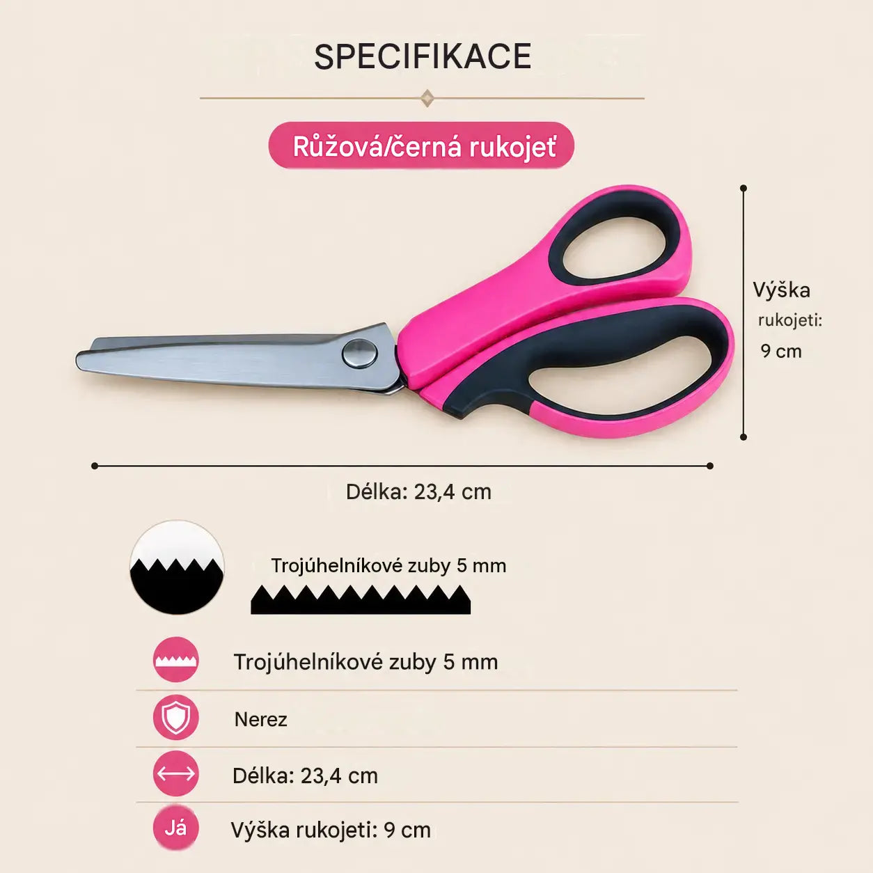 ⭐✂️🧵Multifunkční řemeslné nůžky, snadno vytvořte nádhernou krajku!